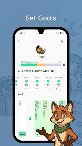 Homey - Chores and Allowance screenshot