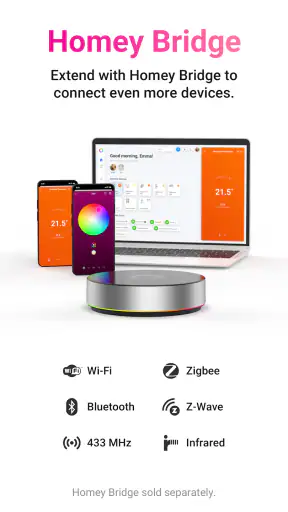 Homey – Ett bättre Smart Hem screenshot