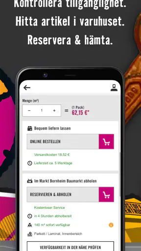 HORNBACH screenshot