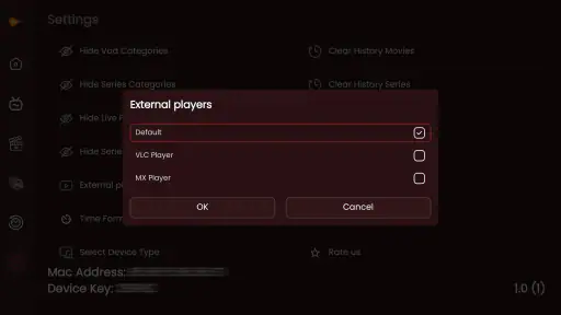 Hot Player IBO screenshot