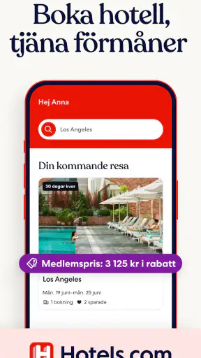 Hotels.com: Sök hotell och mer screenshot