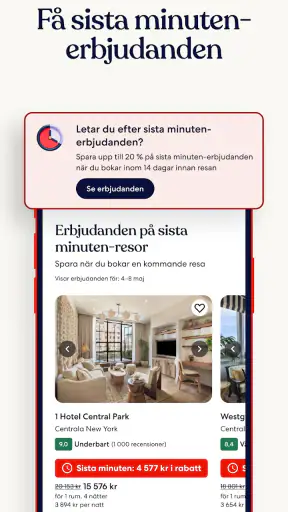 Hotels.com: Sök hotell och mer screenshot