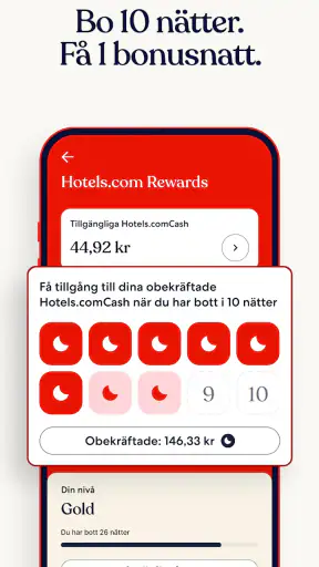 Hotels.com: Sök hotell och mer screenshot