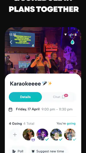 Howbout: shared calendar screenshot