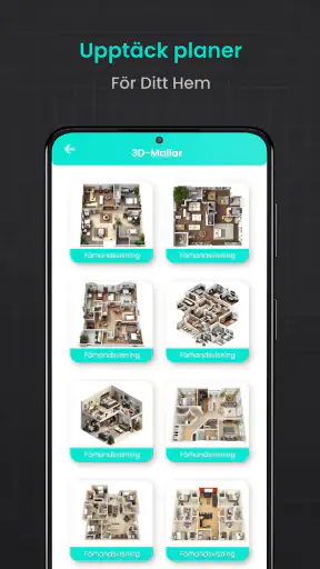 Husdesign Inredningsplan 2D screenshot