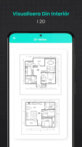 Husdesign Inredningsplan 2D screenshot