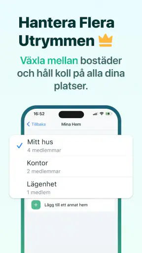 Hushållssysslor och städschema screenshot