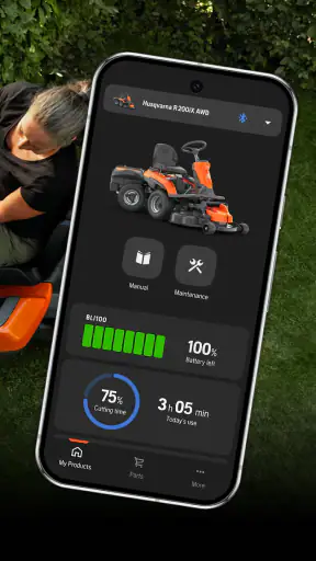 Husqvarna Connect screenshot