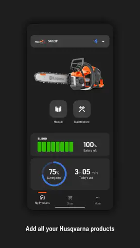 Husqvarna Connect screenshot