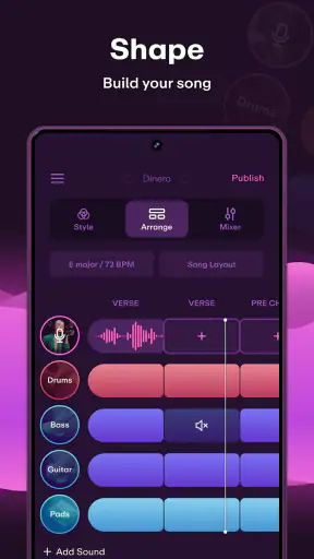 Hyph: Create With Real Music screenshot