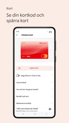 ICA Banken screenshot