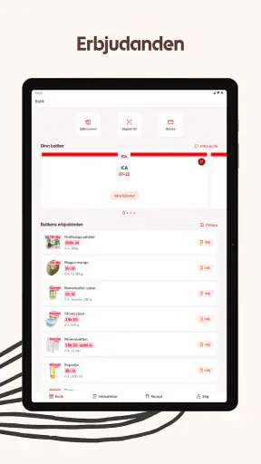 ICA – recept och erbjudanden screenshot