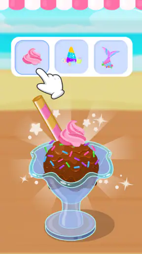 Ice Cream Shop Games for Kids screenshot