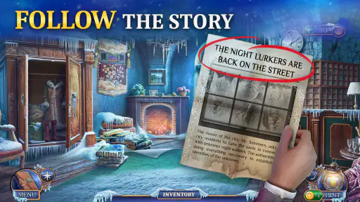Icebound Secrets Hidden Object screenshot