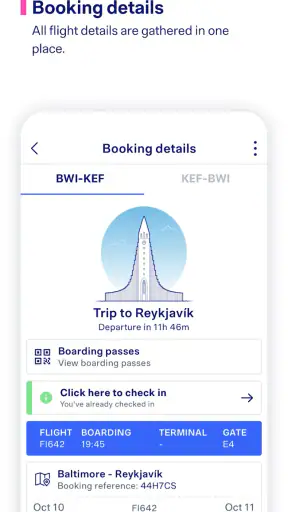 Icelandair screenshot