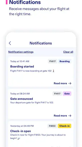 Icelandair screenshot