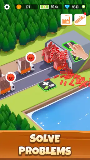 Idle Lumber: Bygg & Affärsspel screenshot
