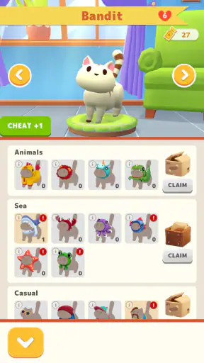 Idle Pet Shelter - Cat Rescue screenshot
