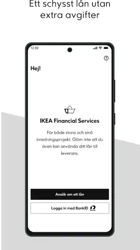 IKEA Finansiering screenshot