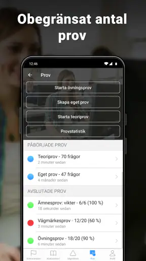 iKörkort screenshot