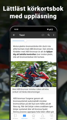 iKörkort MC screenshot