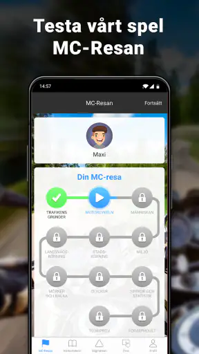 iKörkort MC Lite screenshot
