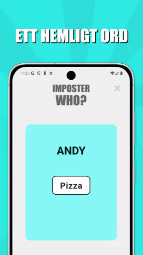 Imposter Who? - Ordspel screenshot