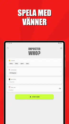 Imposter Who? - Ordspel screenshot