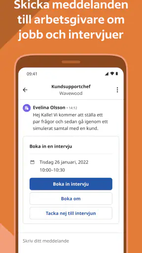 Indeed jobbsök screenshot