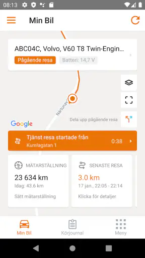 Infobric Fleet screenshot