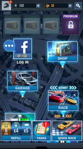 Instant Drag Racing: Car Games screenshot