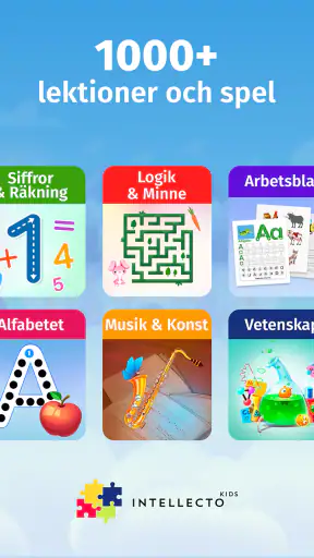 Intellecto Kids Lärospel screenshot