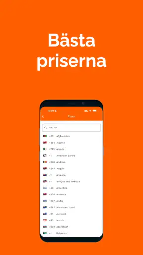 Internationella samtal screenshot