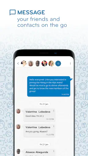 InterNations screenshot