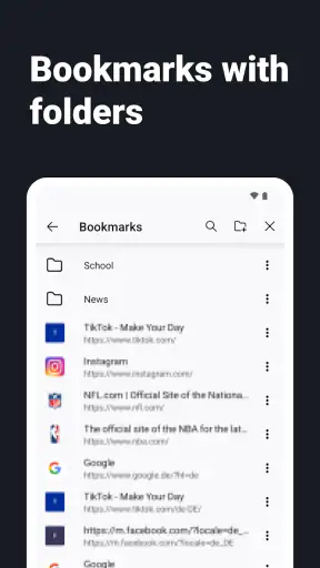 Internet webbläsare - ZEUS screenshot