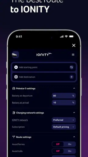 IONITY screenshot