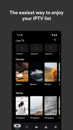 IPTV Pro Stream Player screenshot