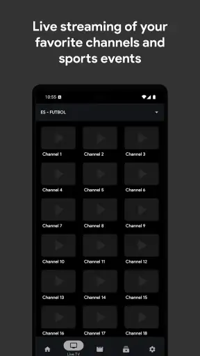 IPTV Pro Stream Player screenshot