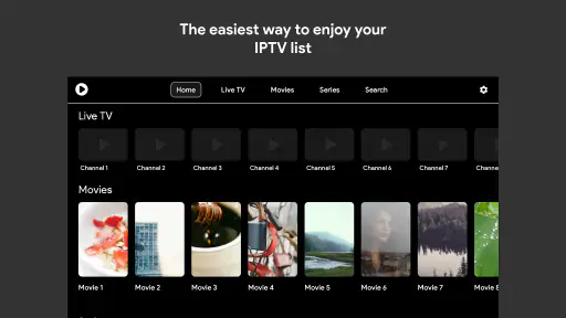 IPTV Pro Stream Player screenshot