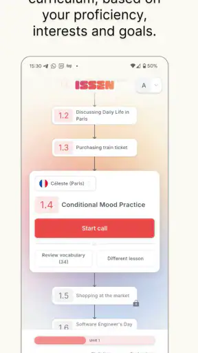 ISSEN: Language Voice Tutor screenshot