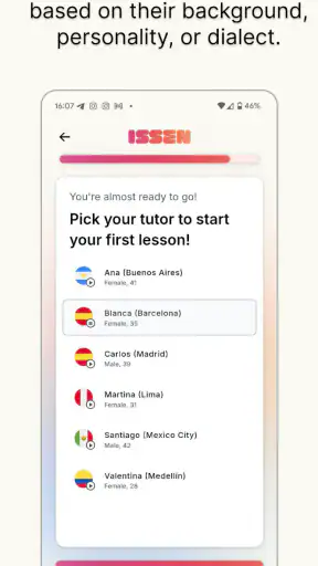ISSEN: Language Voice Tutor screenshot