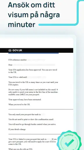 iVisa: Resvisum online screenshot