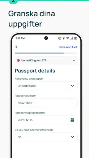 iVisa: Resvisum online screenshot