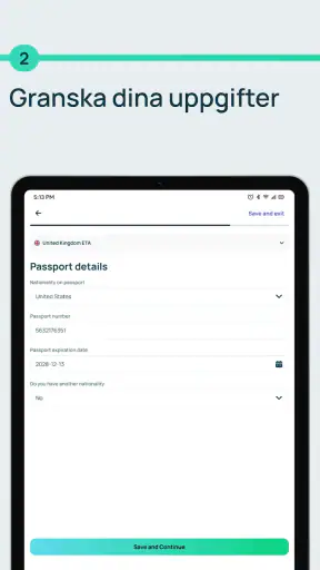 iVisa: Resvisum online screenshot