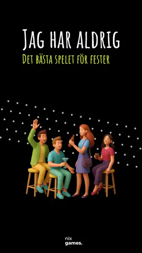 Jag har aldrig. Partyspel screenshot