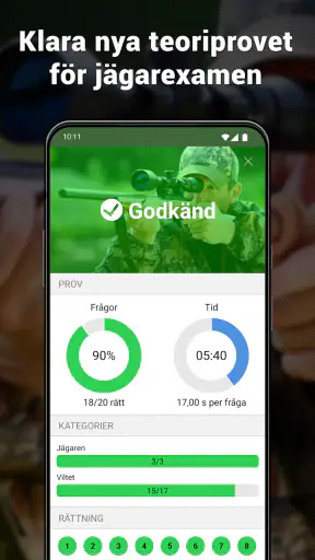 Jägarexamen screenshot