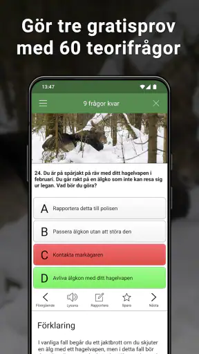 Jägarexamen Lite screenshot