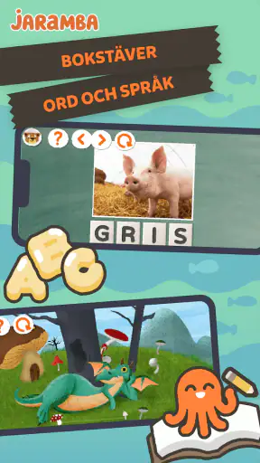 Jaramba - ABC 123 & lek 2-5 år screenshot