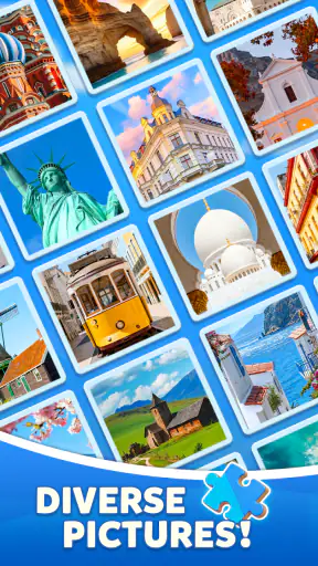 Jigsaw PicZen-Solitaire Puzzle screenshot