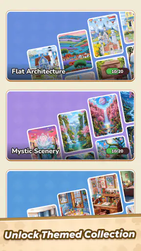 Jigsolitaire Master Puzzle screenshot